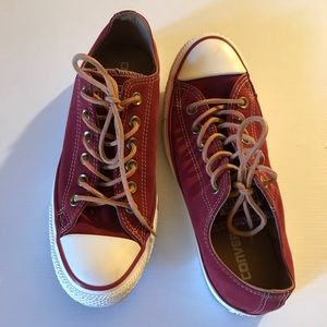Converse Burgundy Chucks Unisex